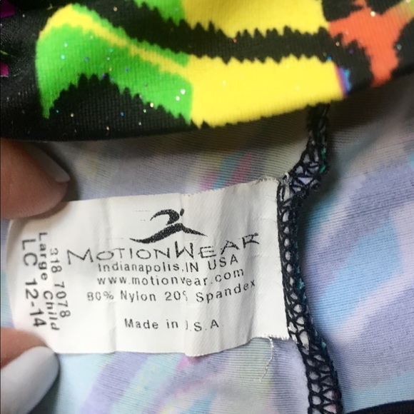 Motionware dance shorts tulle bustle size 12-14 - Picture 3 of 3